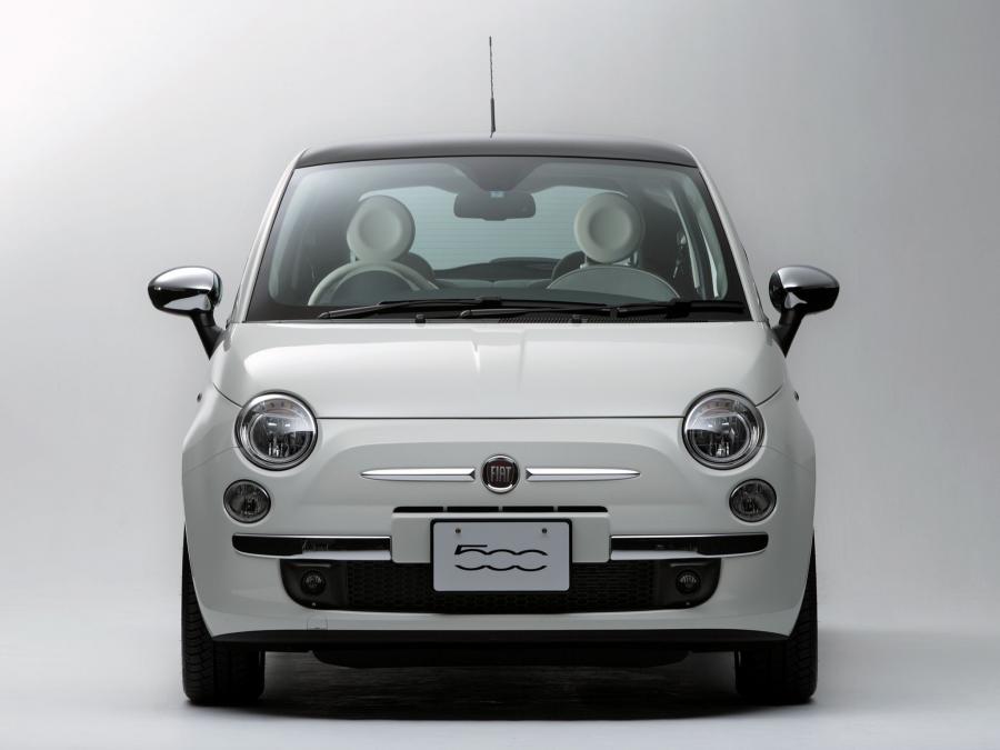  Fiat 500 Lounge 2008 года  (JP) (фото 2 из 7)